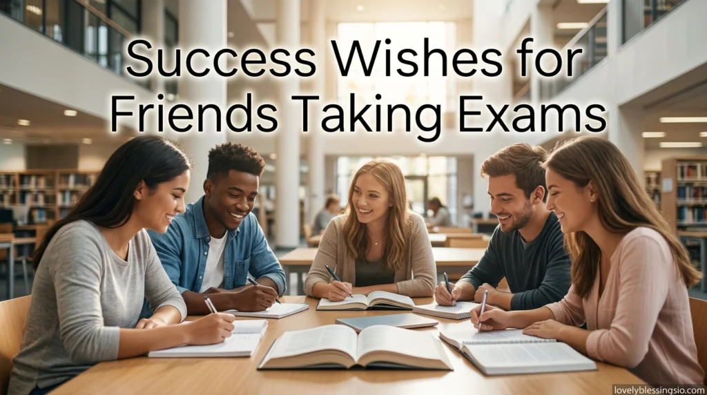 Success Wishes for Friends Taking Exams