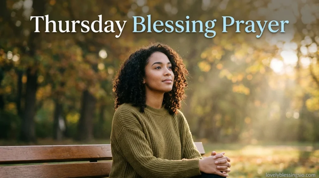 Thursday Blessing Prayer