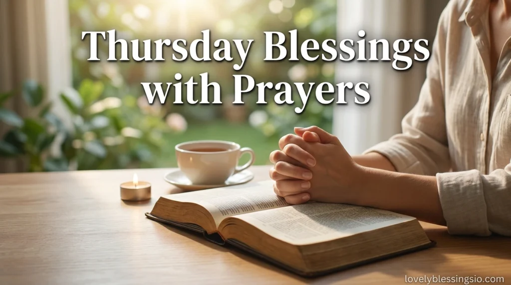 Thursday Blessings with Prayers
