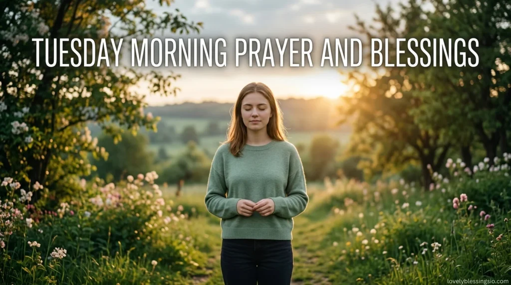 Tuesday Morning Prayer and Blessings
