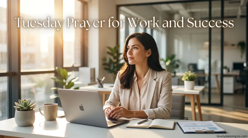 Tuesday Prayer for Work and Success