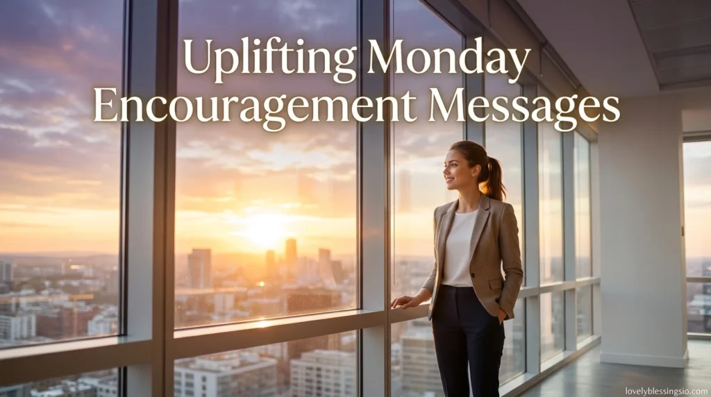Uplifting Monday Encouragement Messages