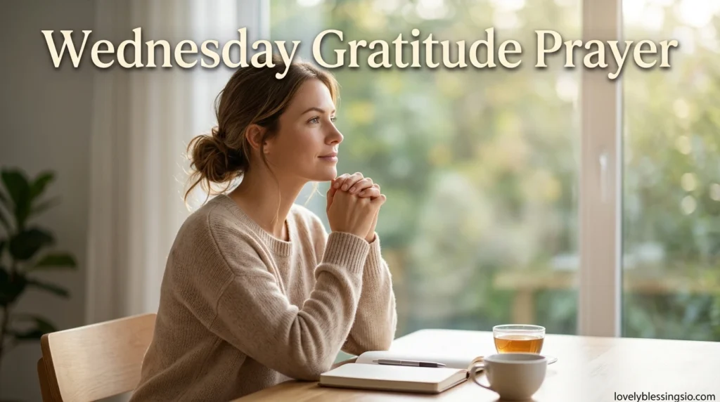 Wednesday Gratitude Prayer