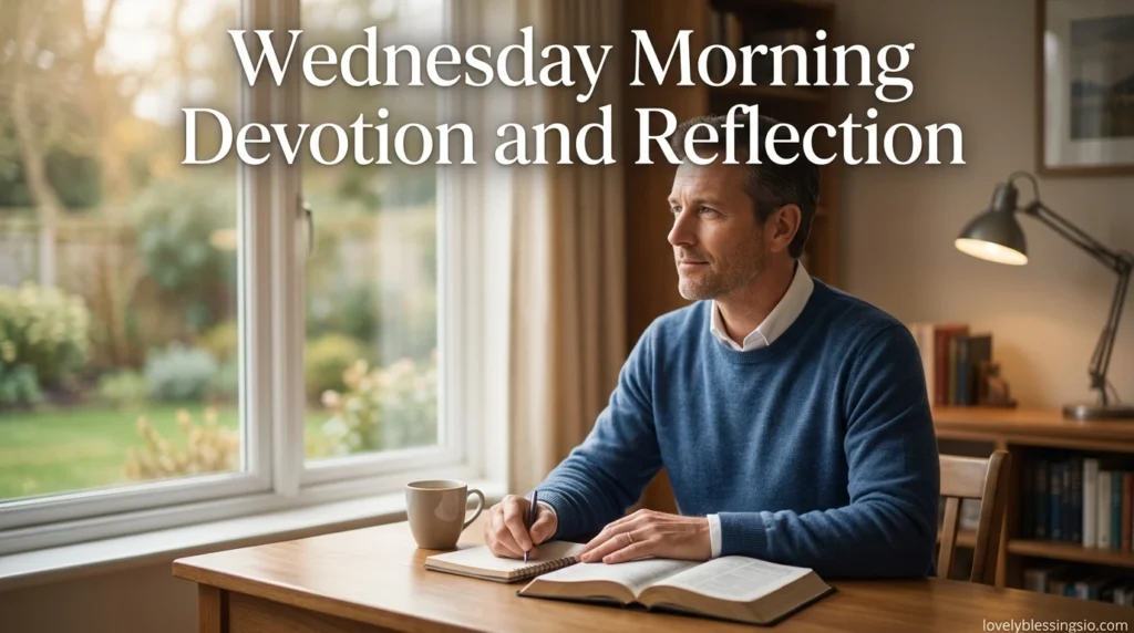 Wednesday Morning Devotion and Reflection