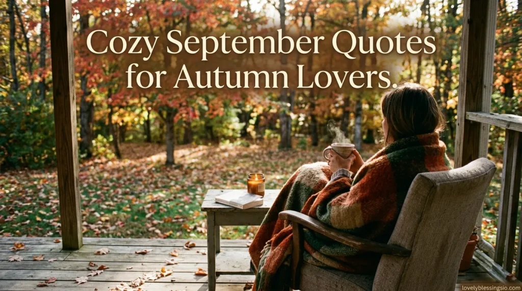 Cozy September Quotes for Autumn Lovers