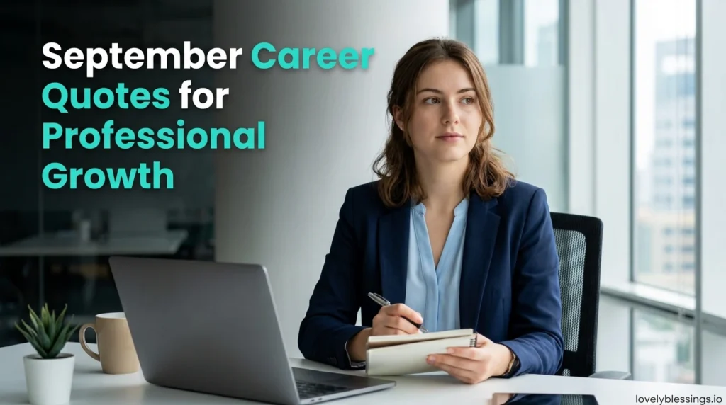 September Career Quotes for Professional Growth