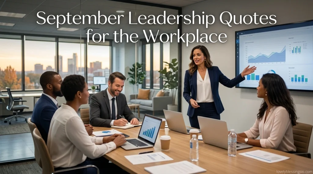 September Leadership Quotes for the Workplace