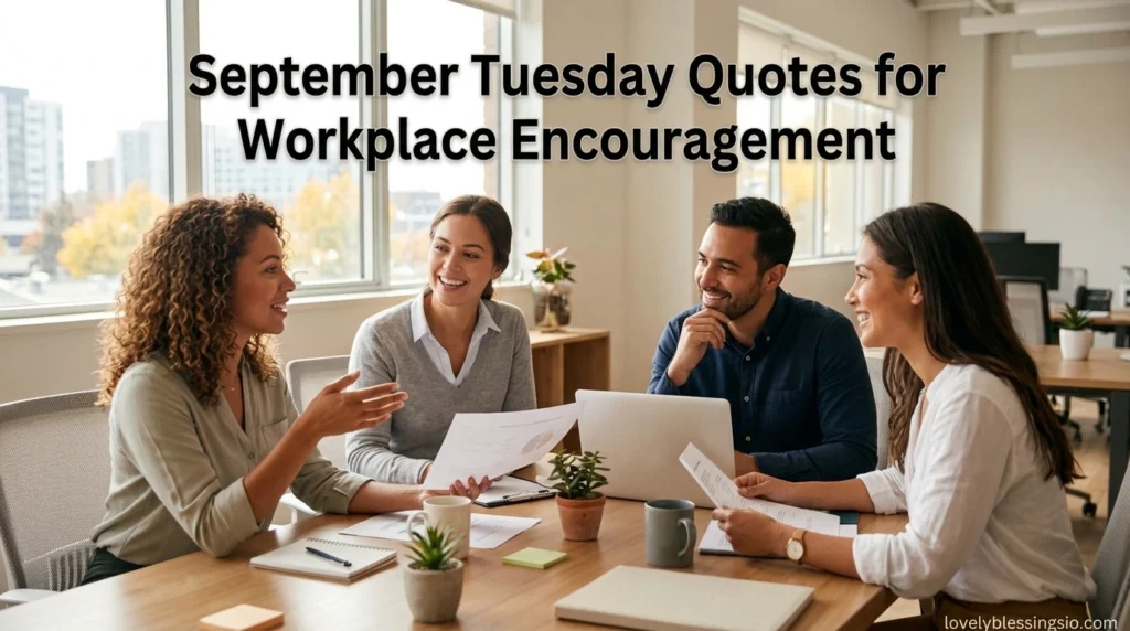 September Tuesday Quotes for Workplace Encouragement
