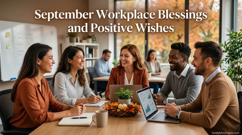 September Workplace Blessings and Positive Wishes