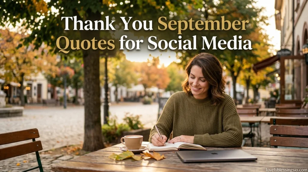 Thank You September Quotes for Social Media