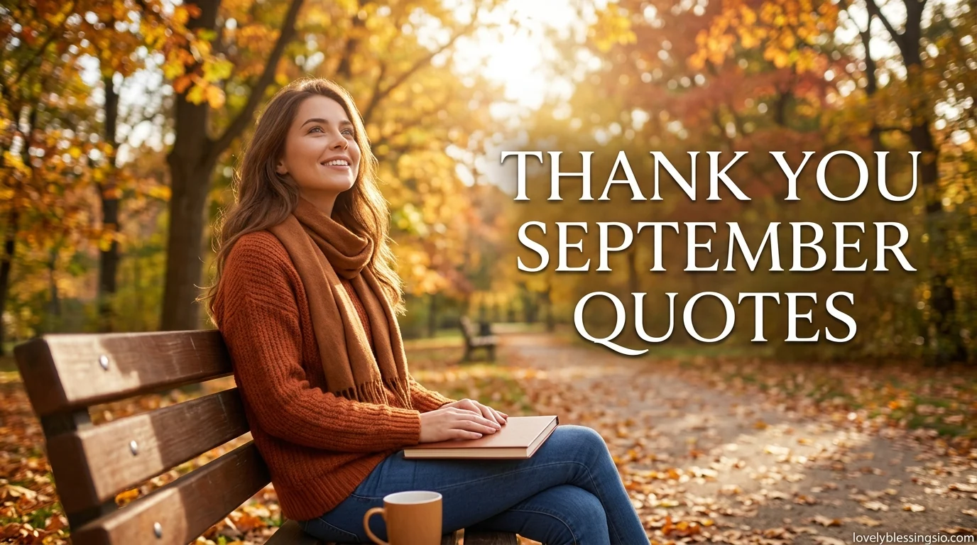 Thank You September Quotes